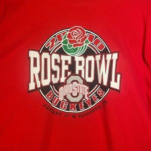 Ohio State Buckeyes 2010 Rose Bowl Long Sleeve Tshirt XXL